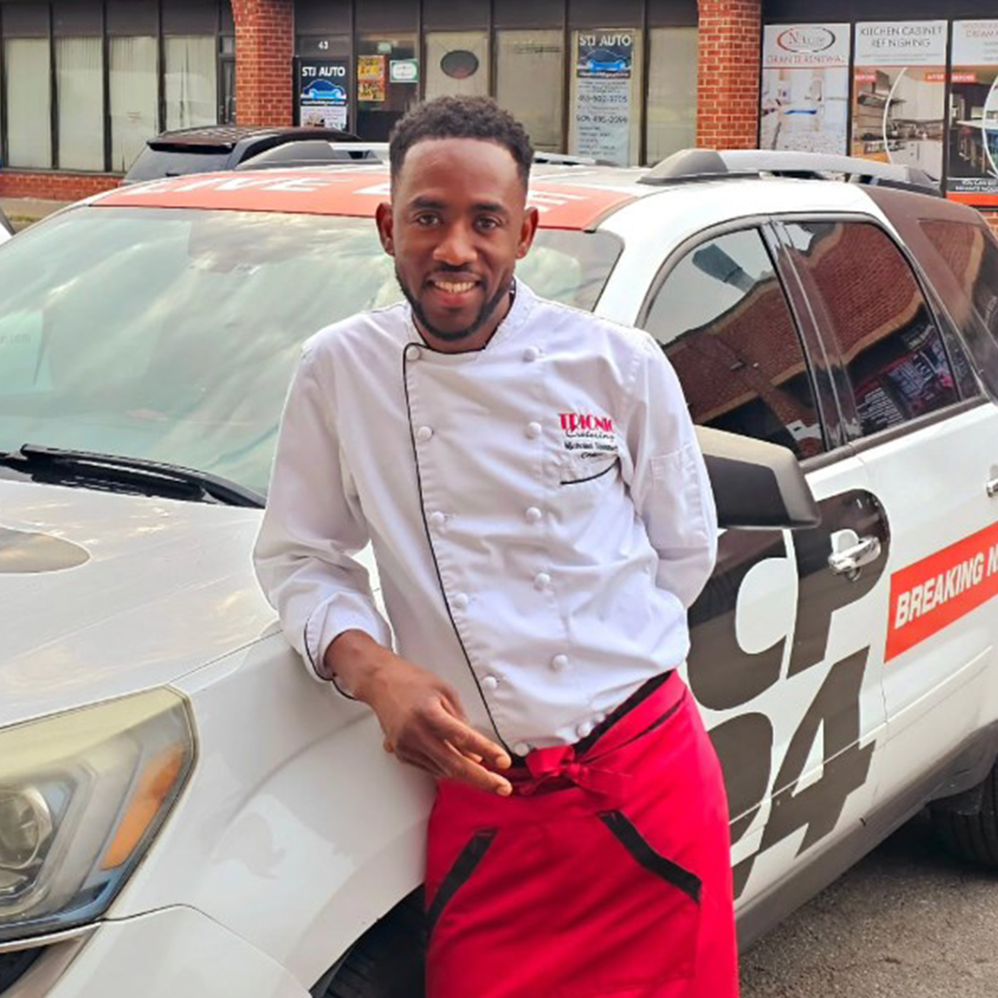 Chef Nicholas Stennett portrait